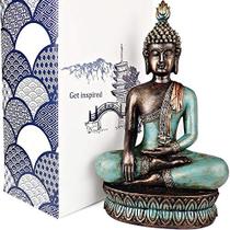 25DOL Buda Estátuas para Casa. 12.5 "Estátua de Buda (O Momento da Iluminação). Colecionáveis e Estatuetas, Decoração de Meditação, Decoração Espiritual da Sala de Estar, Decoração Zen de Yoga, Decoração Hindu e do Leste Asiático