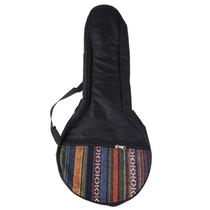25em 4 cordas Banjo Bag Estilo étnico Ukulele Tote Case Algodão Mochila Acessórios de Instrumento Musical