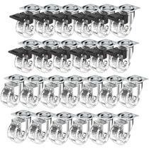 (25pçs) Rodizio Rolamento Roda Gel 50mm(12 C/ Freio +13 Sem) (25pçs) Rodizio Rolamento Roda Gel 50mm(12 C/ Freio +13 Sem)