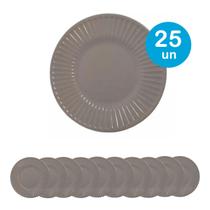 25un Prato sobremesa petiscos melamine plissé salgado 20cm