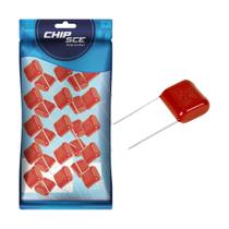25x Capacitor De Corte De Frequência Tweeter 2m2 25 Unidades 25x Capacitor De Corte De Frequência Tweeter 2m2 25 Unidades