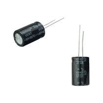25x Capacitor Eletrolítico 100uf x 100v 105º Kit c/25 Peças 25x Capacitor Eletrolítico 100uf x 100v 105º Kit c/25 Peças