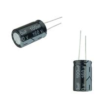 25x Capacitor Eletrolítico 100uf x 160v 105º Kit c/25 Peças 25x Capacitor Eletrolítico 100uf x 160v 105º Kit c/25 Peças
