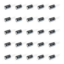 25x Capacitor Eletrolítico 10uf x 450v 105º Kit c/25 Peças 25x Capacitor Eletrolítico 10uf x 450v 105º Kit c/25 Peças