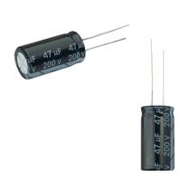 25X Capacitor Eletrolítico 47Uf X 200V 105º Kit C/25 Peças