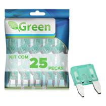 25x Fusível Automotivo Lâmina Mini Kit Com 25 Peças 30amp