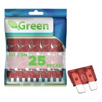 25x Fusível Automotivo Lâmina Pequeno Kit C/ 25 Peças 40amp