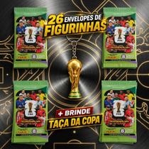 26 Envelopes de Figurinhas da Copa Mundo 2026 Adrenalyn Panini e BRINDE CHAVEIRO TAÇA de CAMPEÃO 26 Envelopes de Figurinhas da Copa Mundo 2026 Adrenalyn Panini e BRINDE CHAVEIRO TAÇA de CAMPEÃO