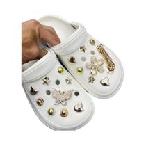 26 Peças De Enfeites De Sapato Destacáveis Com Design De Estrela, Flor E Urso Para Sandálias E 26 Peças De Enfeites De Sapato Destacáveis Com Design De Estrela, Flor E Urso Para Sandálias E
