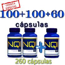 260 cápsulas de NQI (02 nqi 100 cápsulas + 01 nqi 60 cápsulas)