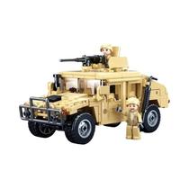 265PCS Blocos De Montar Veículo De Assalto Militar SWAT H2 Da Segunda Guerra Mundial, Modelo De