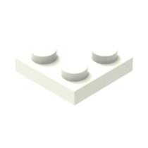 26601W Blocos De Construção Em Forma De Cunha 2x2 191 Peças Compatíveis Com Blocos Brinquedo