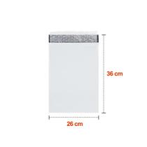 26X36 Envelope Branco com Plástico Bolha kit 50 unidades