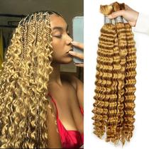 27 Honey Blonde Bulk Human Hair para trançar 2 pacotes de 100g