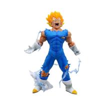 27cm Dragon Ball Z Majin Vegeta Super Saiyan Action Figure Estátua De PVC Modelo Brinquedo Presente 27cm Dragon Ball Z Majin Vegeta Super Saiyan Action Figure Estátua De PVC Modelo Brinquedo Presente