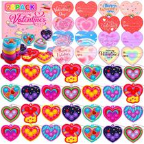 28 Brinquedos Fidget Heart Pop para o Dia dos Namorados - Presentes para Crianças 28 Brinquedos Fidget Heart Pop para o Dia dos Namorados - Presentes para Crianças