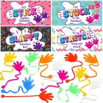 28 Pacotes de Sticky Hands JOYIN com Cartões - Ideal para Festas Infantis