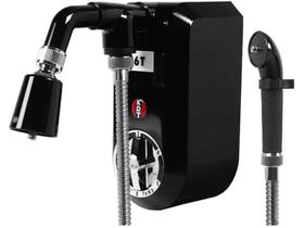 2828 - Ducha KDT Black 220V 8800W 6 Temperaturas com Desviador