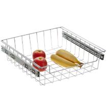 2865 Gaveta Fruteira Deslizante Baixa 370mm Cromado Schmitt