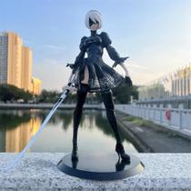 28cm Yorha NieR Automata 2B No.2 Tipo B Anime Figura Deluxe Modelo PVC Estatueta De Ação Decoração