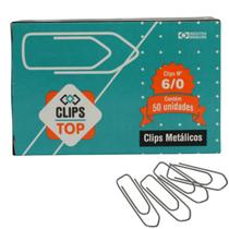 2cx Clips Top N6 Metal 4,5 Cm Caixa Com 100 Unidades 2cx Clips Top N6 Metal 4,5 Cm Caixa Com 100 Unidades