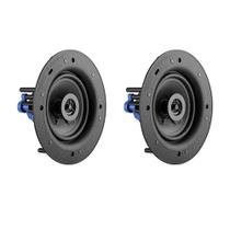 2E XS-5 - Par de Caixas acústicas de embutir redonda 35W RMS Branco