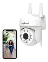 2k 3mp Câmera De Segurança Externa Com Visão Pan/tilt 360