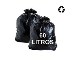 2kg de Saco de Lixo 20L / 40L / 60L / 100L Fino ou Reforçado