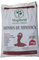 2kg Húmus de Minhoca Adubo 100% Orgânico - Mogifertil