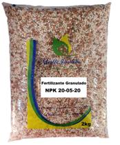 2kg NPK 20-05-20 Adubo Fertilizante Rosa do Deserto Coqueiro Gramados