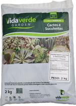 2kg Substrato para Cactos e Suculentas Vida Verde Garden