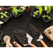 2KG Terra Vegetal PRETA - Pronta para Plantar - Pra mudas, plantas, flores e similares.