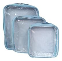 2kits Bolsa Maternidade Nécessaire Gg 3pçs Mamãe Bebê Alyaht -