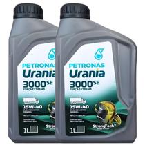 2L Óleo 15w40 Urania Mineral 3000 Se Petronas Diesel API CI-4 ACEA E7 StrongTech 2L Óleo 15w40 Urania Mineral 3000 Se Petronas Diesel API CI-4 ACEA E7 StrongTech