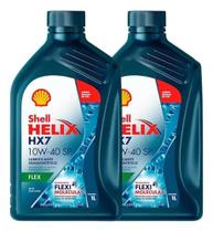 2L Óleo Lubrificante Shell HX7 10W-40 SP Semissintético