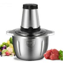 2L Picador De Alimentos Moedor De Carne Mixer Elétrica Processador Cozinha Casa Alho - 110v- NO BRASIL