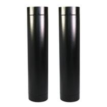 2m Duto 5 Polegadas Preto Para Chaminé Fornos Churrasqueira 2m Duto 5 Polegadas Preto Para Chaminé Fornos Churrasqueira