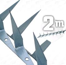 2m Lança Dupla para muro espeto cortante 2mm - 02 metros