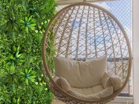 2m² Jardim Verde Artificial Painel luxo elegante volumoso efeito 3D interno externo pronto para uso