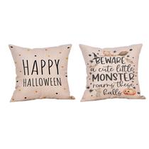 2pc capa de almofada de abóbora de halloween decoração de outono almofada de travesseiro de abóboras 2pc capa de almofada de abóbora de halloween decoração de outono almofada de travesseiro de abóboras