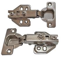 2pç Dobradiças Caneco Pressão Reto Porta Armário Móveis 35mm