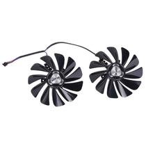 2Pcs 95mm 4Pin FDC10U12S9-C 12V 0.45A VGA Fan Graphics Card Cooling Fan Fan Ventilador ventilador para XFX RX 5600 5700 XT RAW II GPU Cooler