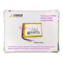 (2pcs) Bateria Tablet 7 Polegadas Com 3000 Mah Cr ..