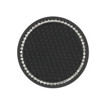 2pcs Car Diamond Cup Mat Almofada de assento de garrafa Almofada de silicone antiderrapante 2pcs Car Diamond Cup Mat Almofada de assento de garrafa Almofada de silicone antiderrapante