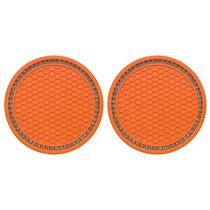 2pcs Car Diamond Cup Mat Almofada de assento de garrafa Almofada de silicone antiderrapante 2pcs Car Diamond Cup Mat Almofada de assento de garrafa Almofada de silicone antiderrapante