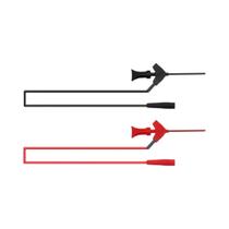 2PCS Clipe De Teste SMD IC Com Cabo De Silicone Com Mola Interna Para Multímetro 20V 5A 26AWG