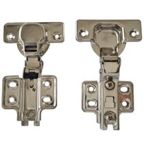 2pçs Dobradiça Em Aço Inox Para Armário Caneco 35mm Curva 2pçs Dobradiça Em Aço Inox Para Armário Caneco 35mm Curva
