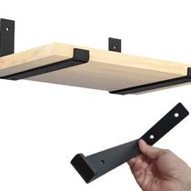 2pçs Mão Francesa Suporta 70kg O Par Suporte Flutuante 30cm 2pçs Mão Francesa Suporta 70kg O Par Suporte Flutuante 30cm