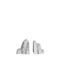 2PCS Simples Bookends de Resina, Bookends de Decoração artesanal, - Wokex