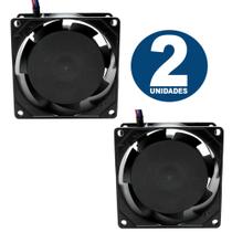 2pcs Ventilador Cooler Ventoinha Fan 80x80x38 110v 220v